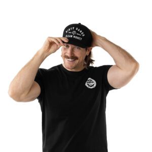 TROLL CO Dirty Hands - Clean Money Curved Brim Cap