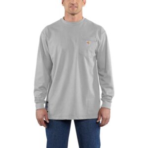 Carhartt Flame-Resistant Force Cotton Long-Sleeve T-Shirt
