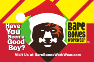 Barey Santa asks: Have you been a good boy?