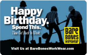 Happy Birthday - Spend This Gift Card