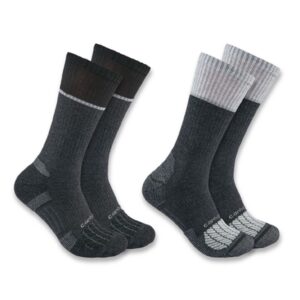 Carhartt Carhartt Force® Midweight Steel Toe Crew Sock 2-Pack