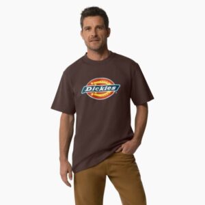Dickies Short Sleeve Tri-Color Logo Graphic T-Shirt