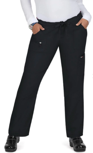 KOI Lite Peace Women's 6-Pocket Stretch Scrub Pants