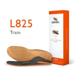 Aetrex Mens Train Posted Orthotics W/ Metatarsal Support