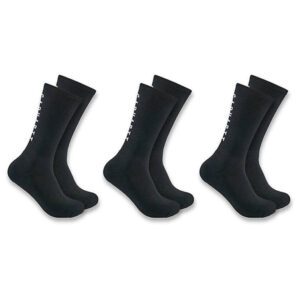 Carhartt Carhartt Force® Midweight Logo Crew Sock 3-Pack