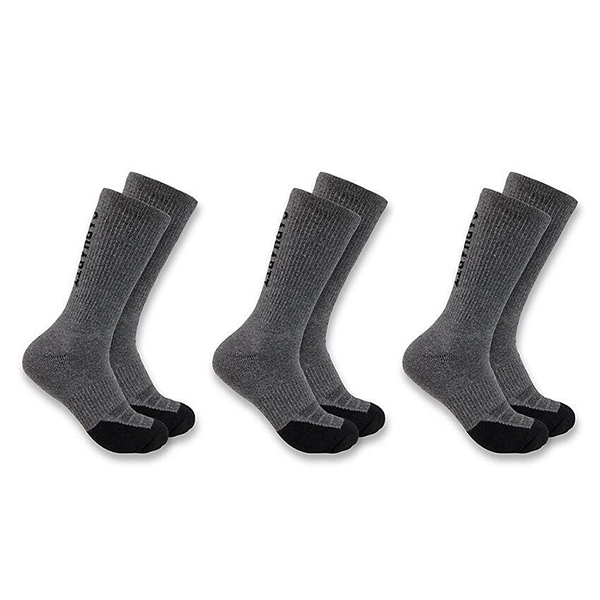 Carhartt Carhartt Force® Midweight Logo Crew Sock 3-Pack - Image 2