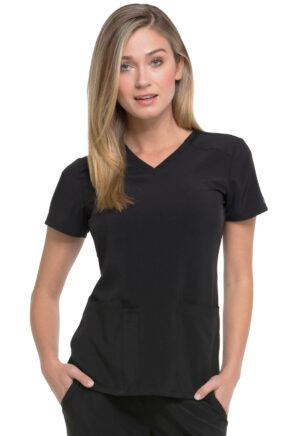 Dickies Women's V-Neck Solid Scrub Top