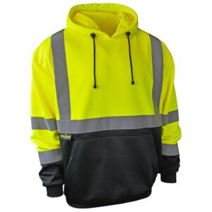 Radians Pullover Class 3 Color Blocked Hooded Sweatshirt