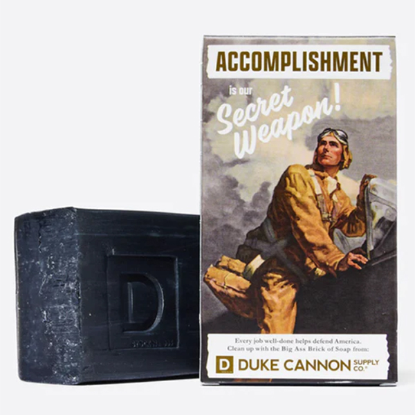 Duke Cannon Limited Edition WWII-Era Big Ass Brick of Soap - Accomplishment