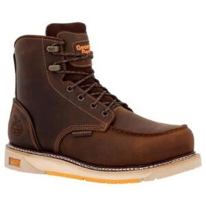 Georgia Boot AMP Lightweight Wedge Composite Toe Waterproof Work Boot