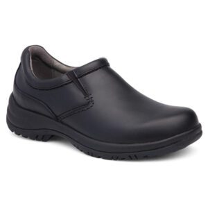 Dansko Wynn Black Smooth Loafer