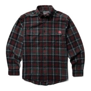 Wolverine Glacier Heavyweight Long Sleeve Flannel Shirt