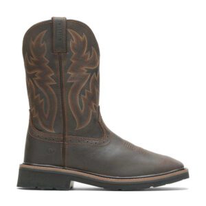 Wolverine Rancher Square-Toe Steel-Toe Wellington