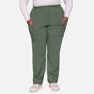 Cherokee Women's Elastic Waist Utility Scrub Pant
