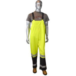 Radians RadWear High Visibility Rainwear Bib Overall
