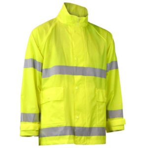Radians RadWear High Visibility Rainwear Jacket with ETP Collar