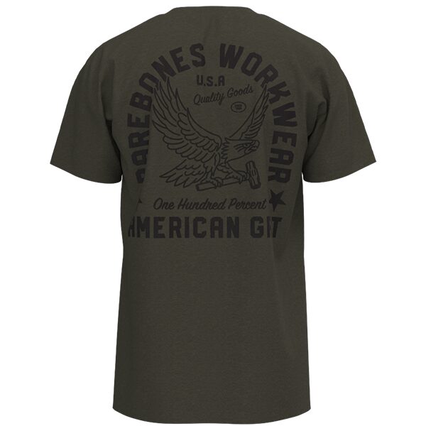 BareBones WorkWear Eagle Short Sleeve Tee - Image 2
