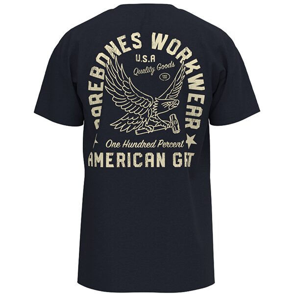 BareBones WorkWear Eagle Short Sleeve Tee - Image 4
