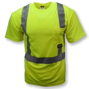 Radians RadWear High Visibility Safety T-Shirt with Max-Dri