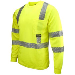 Radians RadWear High Visibility Safety T-Shirt with Rad-Shade® UV Protection